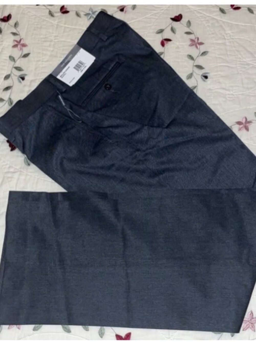 Mens Van Heusen Flat Front Side Seam Pants 32w x 30L